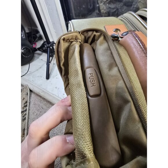 VINTAGE HARTMANN INTENSITY BELTING UPRIGHT WHEELED CARRY-ON BRIEFCASE LUGGAGE - Picture 12 of 16